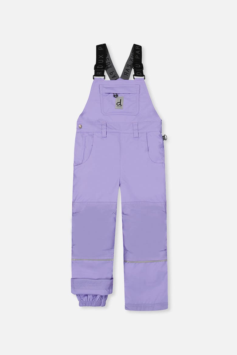 Play Adjustable Reinforced Knees Overall Snow Bib, Main, color, Violet