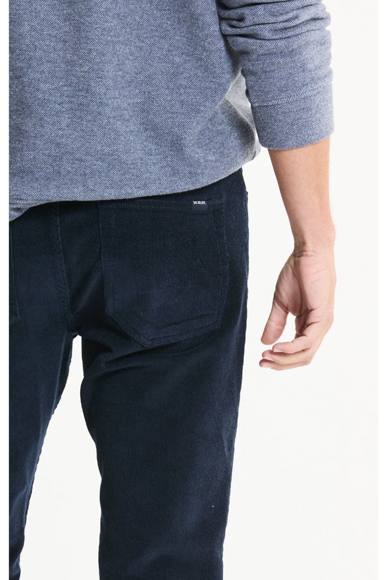 Stretch Corduroy 5-Pocket Pants, Alternate, color, NAVY