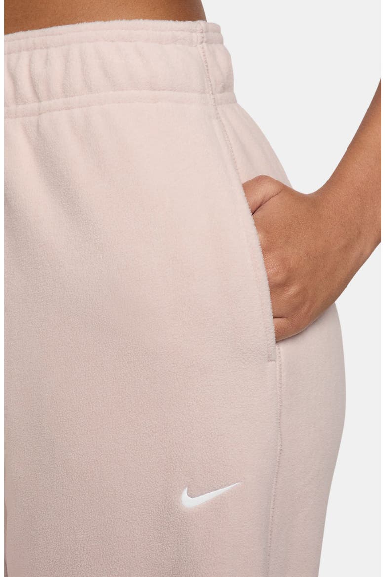One Therma-FIT Mid Rise Fleece Pants, Alternate, color, SILT RED/ WHITE