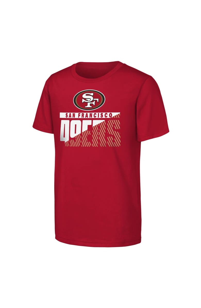 Outerstuff Youth Outerstuff  Scarlet San Francisco 49ers Never Quit 2-Pack T-Shirt Set, Alternate, color, Scarlet