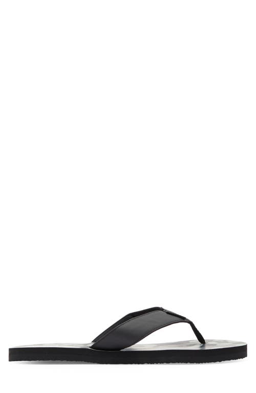 Hurley Layback Flip Flop In Black Combo