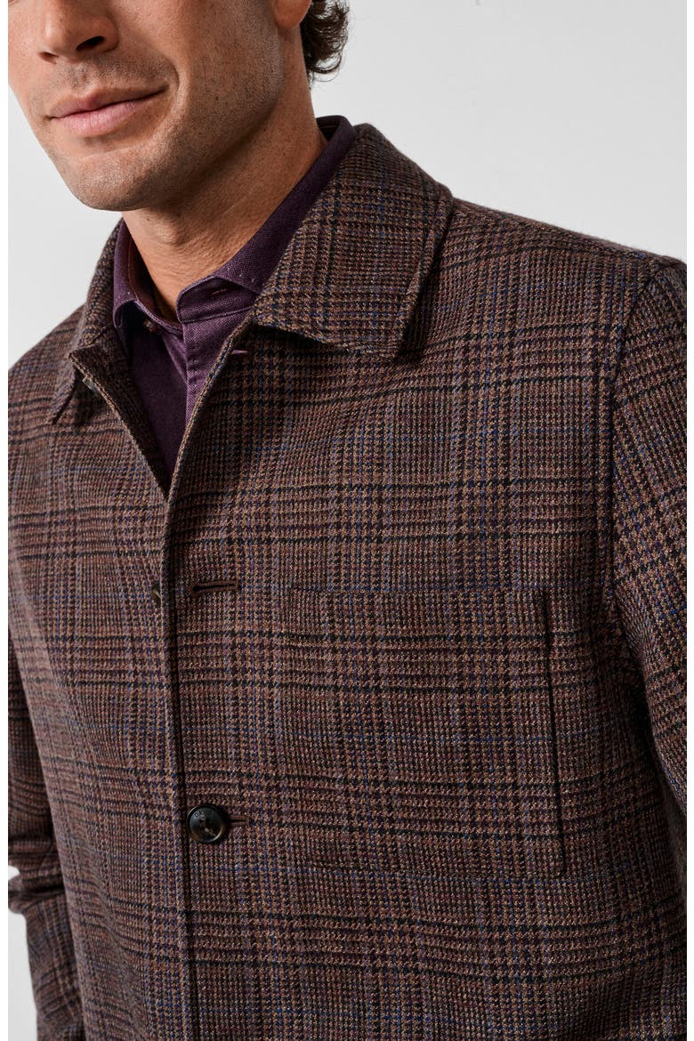 Wool Shirt Jacket, Alternate, color, BROWN