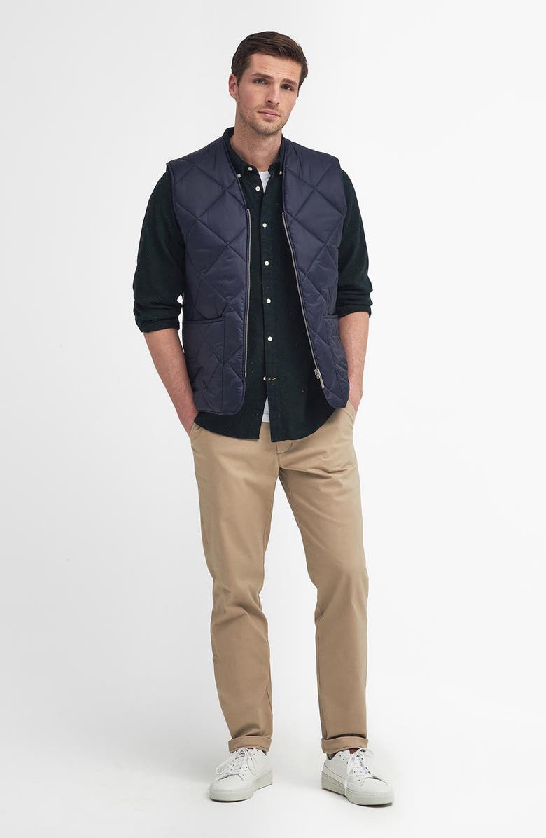 Barbour Quilted Liner Vest, Alternate, color, Navy