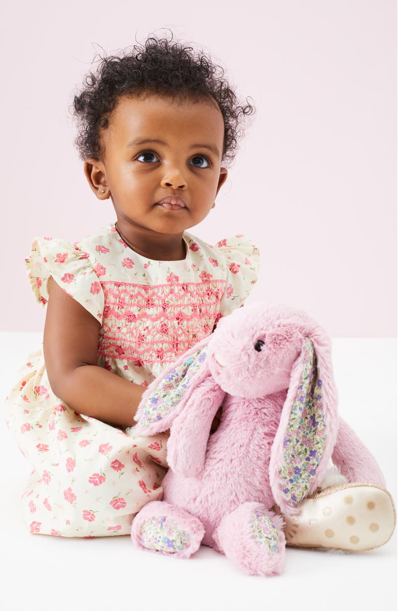 Ruby & Bloom Lily Print Smocked Dress, Alternate, color,