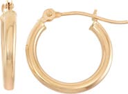 FZN 10K Gold Hoop Earrings