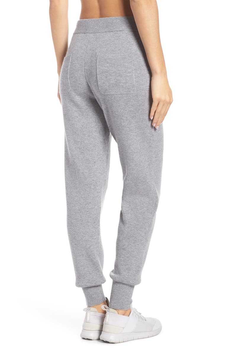 Zella Wool & Cashmere Jogger Pants, Alternate, color, 