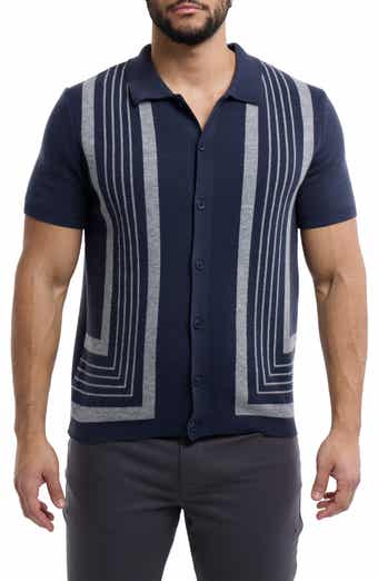 Spring + Mercer Stripe Polo Sweater