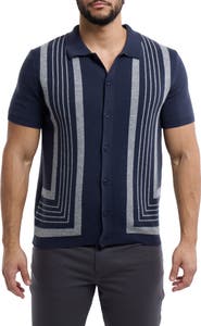 Spring + Mercer Stripe Polo Sweater