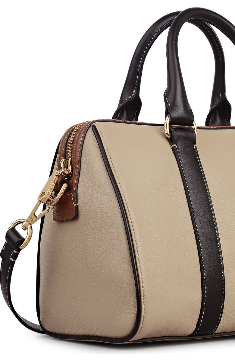 Radley Noble Alley Convertible Leather Crossbody Bag, Alternate, color, Porcini