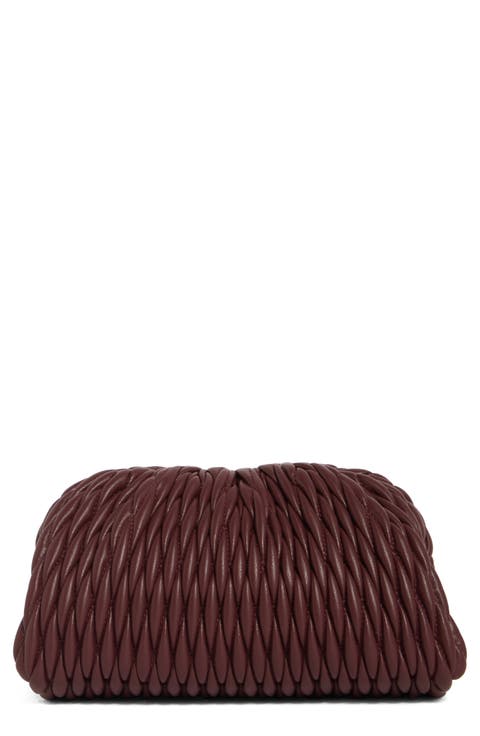 Enzo Faux Leather Clutch