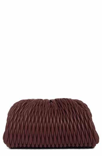 Enzo Faux Leather Clutch