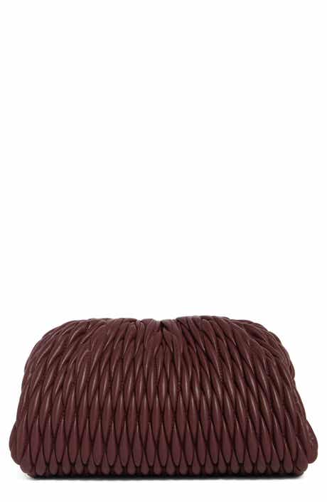 Enzo Faux Leather Clutch