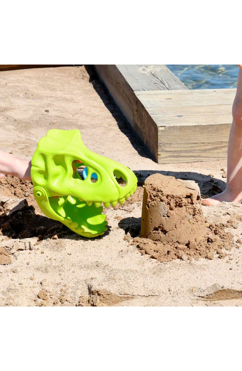 HABA Dinosaur Sand Glove - Ultimate Dinosaur Beach Toys for Kids 3-5, Award-Winning Sandbox Toys, Toddler Summer Toys & Dinosaur Toys, Alternate, color, Green Multi