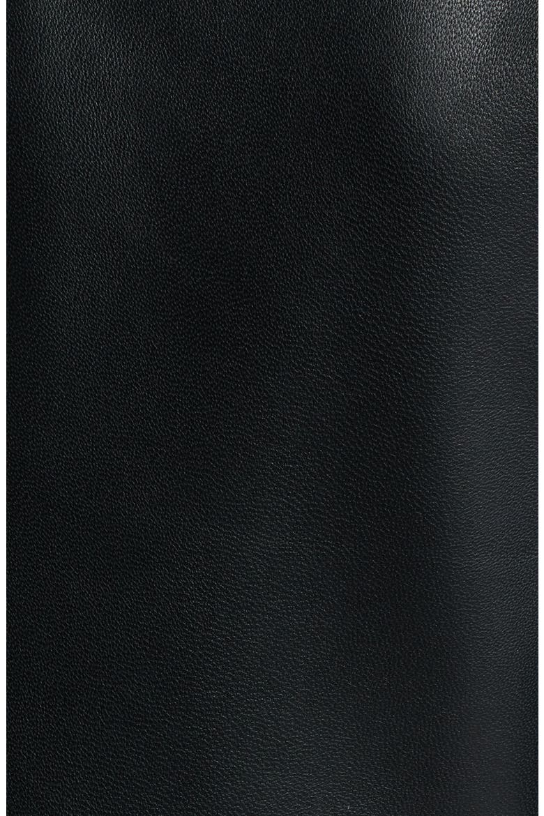 Lambskin Moto Jacket, Alternate, color, BLACK