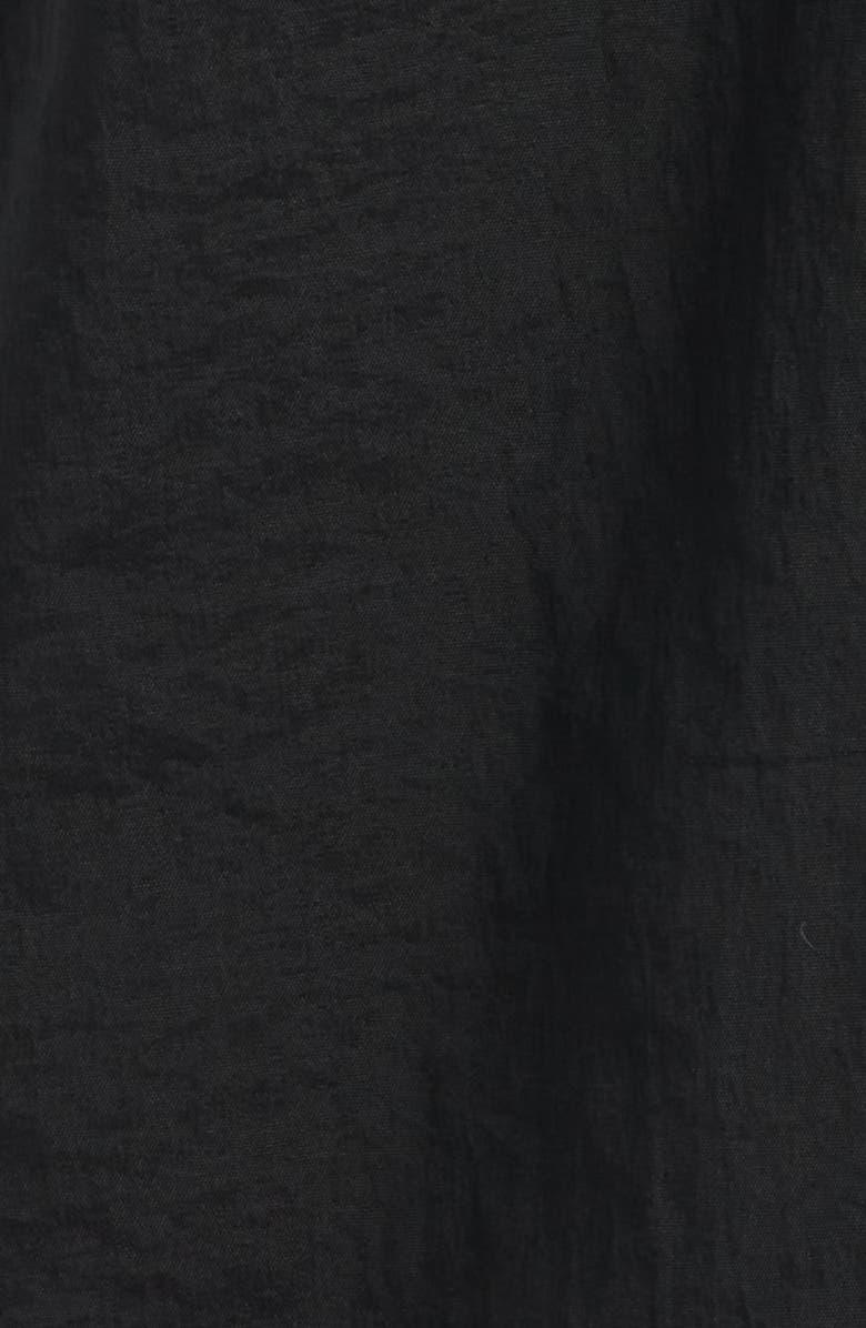 RIZORT Kore Stretch Nylon Camp Shirt, Alternate, color, Black