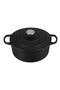 Signature 5 1/2 Quart Round Enamel Cast Iron French/Dutch Oven