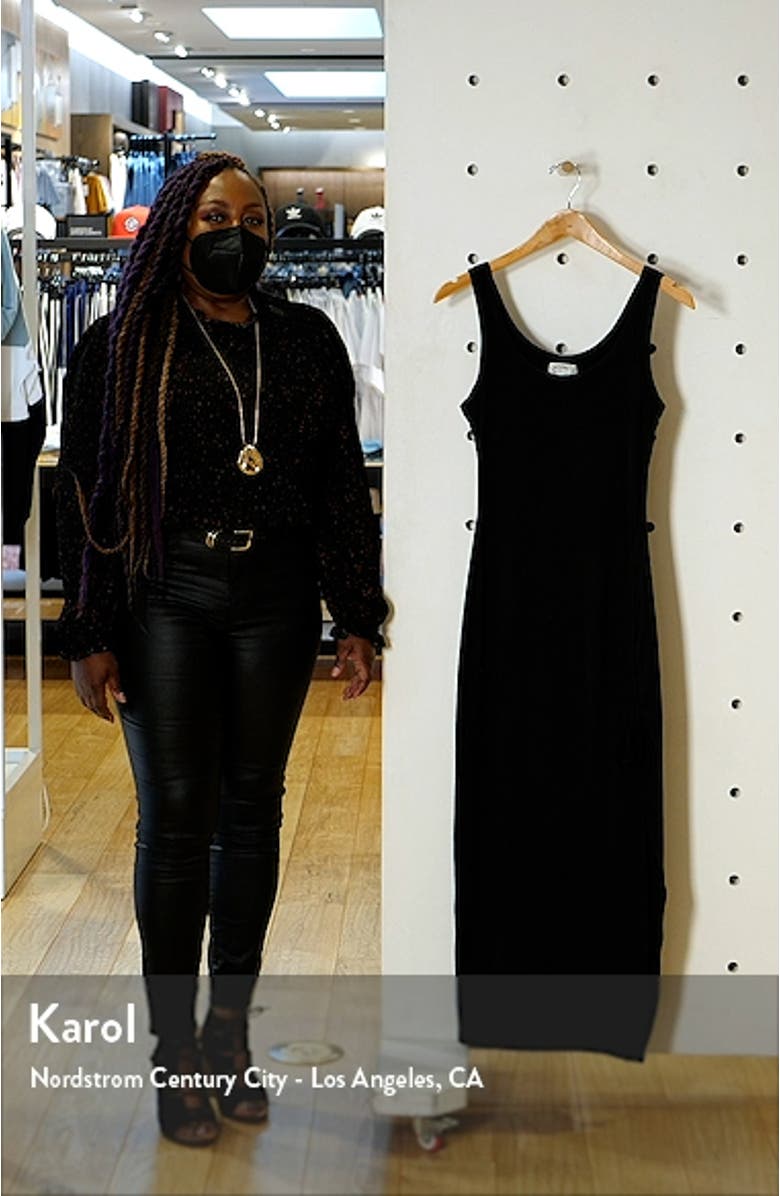 L Space Sandpiper Ruched Rib Cover-Up Dress, sales video thumbnail