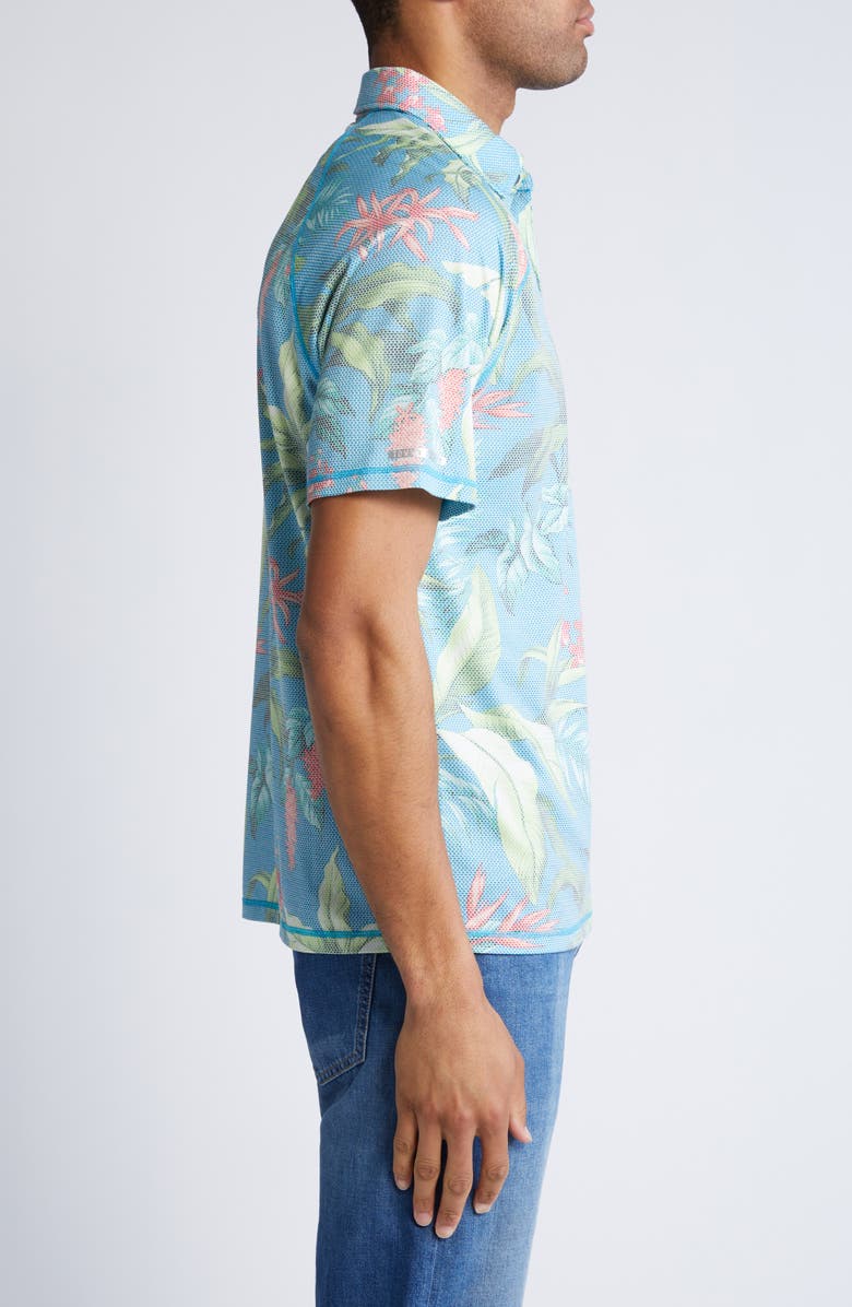 Tommy Bahama Hour Floral Jacquard Polo, Alternate, color,