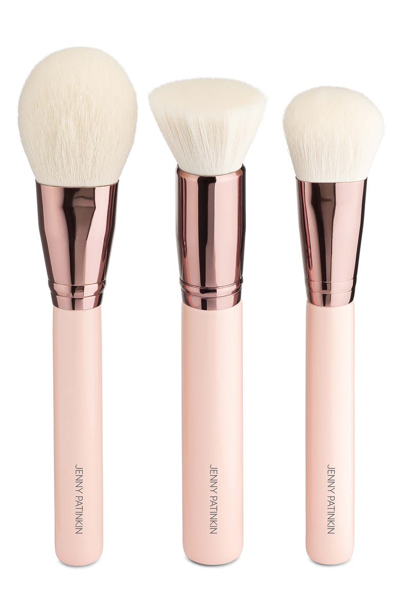 Jenny Patinkin 15-Piece About Face Makeup Brush Set, Alternate, color, Pink