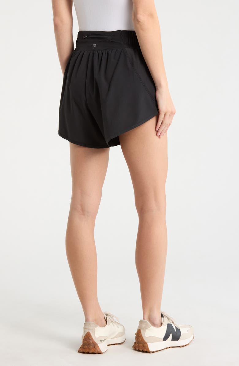 MARIKA Gabby Woven Shorts, Alternate, color, Black