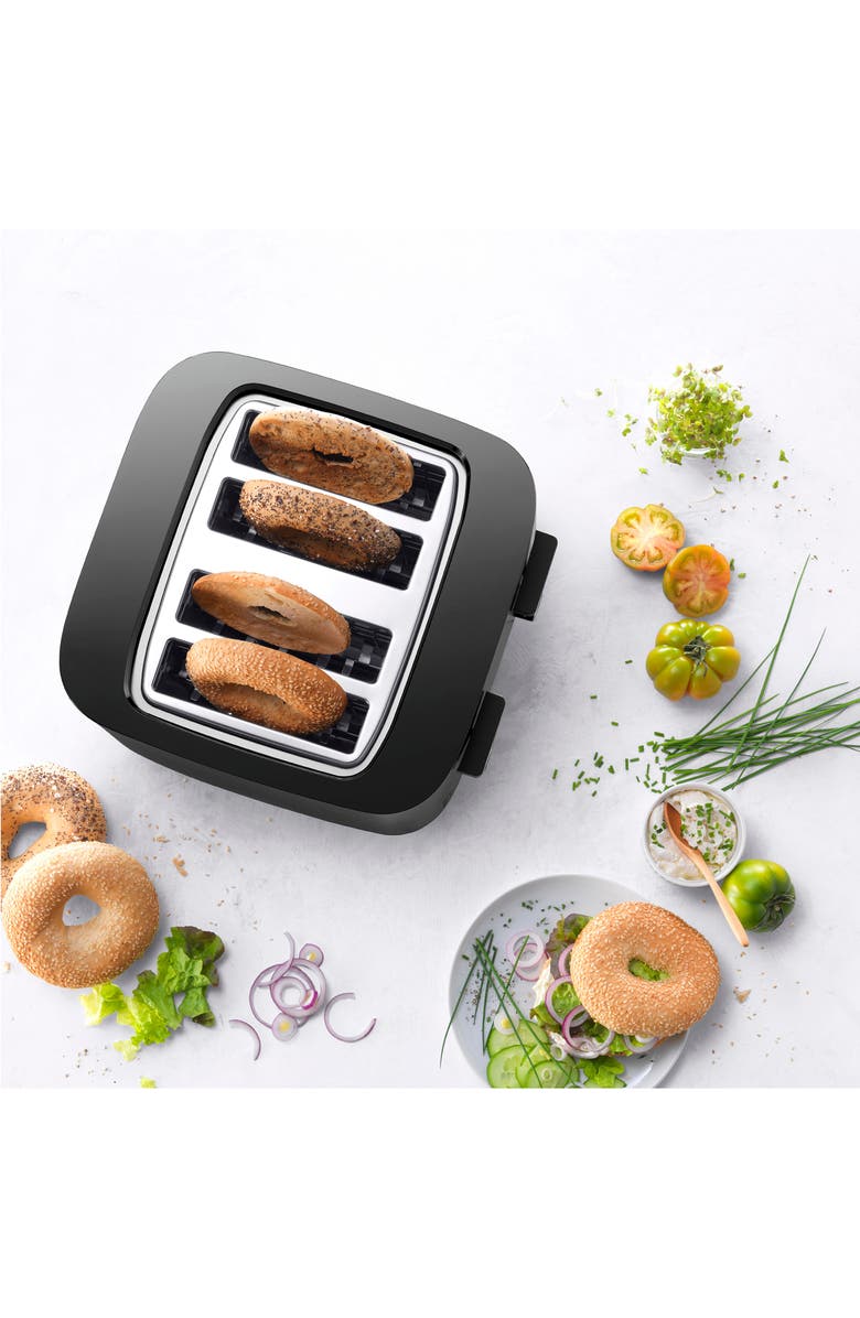 ZWILLING Enfinigy 4-Slot Toaster, Alternate, color, Matte Black
