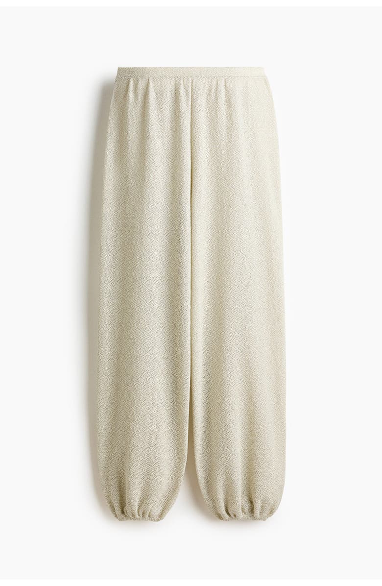 H&M Glittery balloon pants, Alternate, color, Light Dusty Green