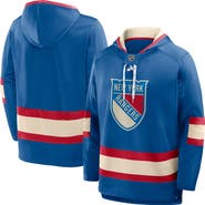 FANATICS Men's Fanatics Blue New York Rangers 2026 NHL Winter Classic Lace Collar Hoodie