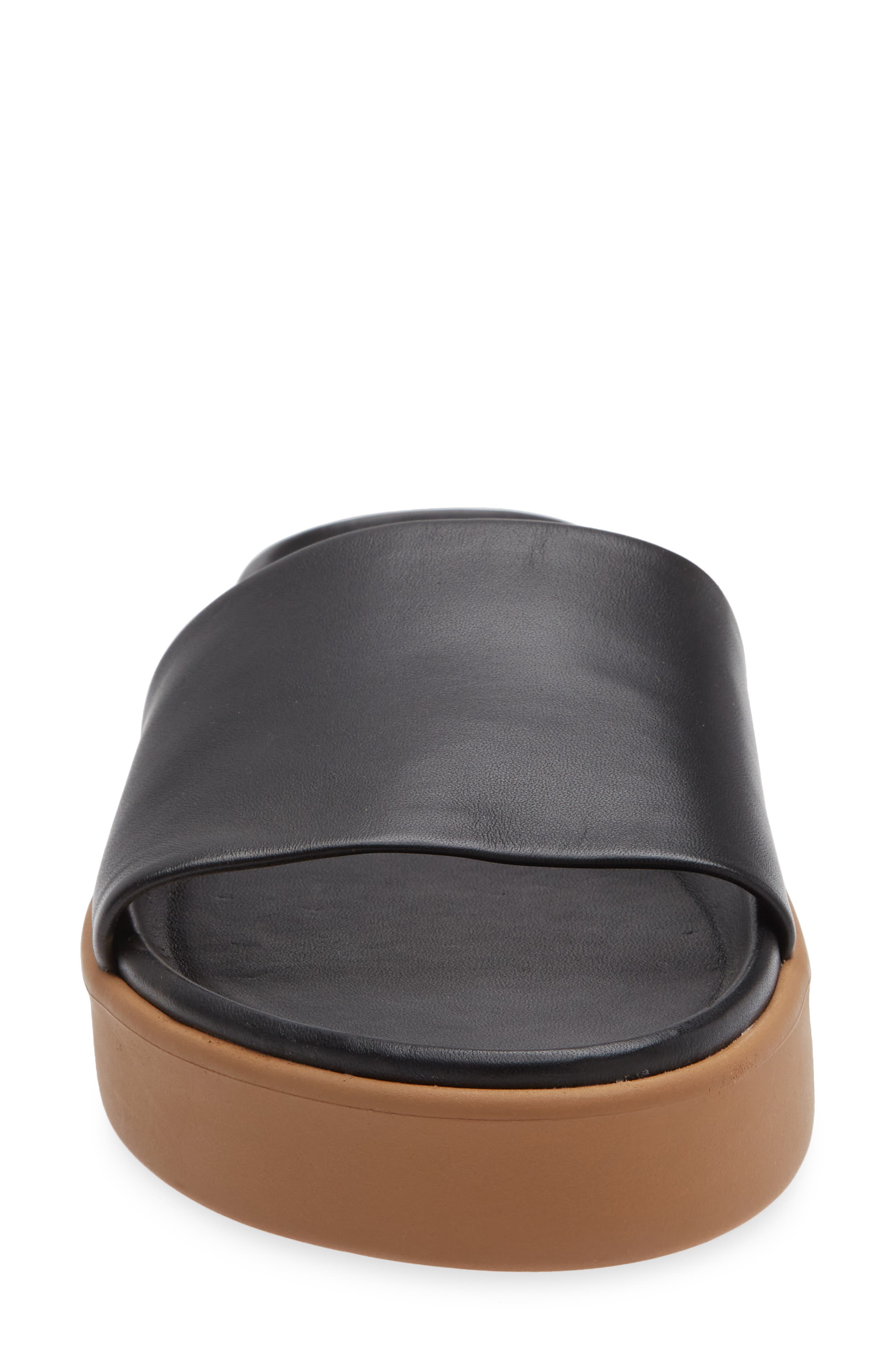 Beek Chick Platform Slide Sandal, Alternate, color, Black