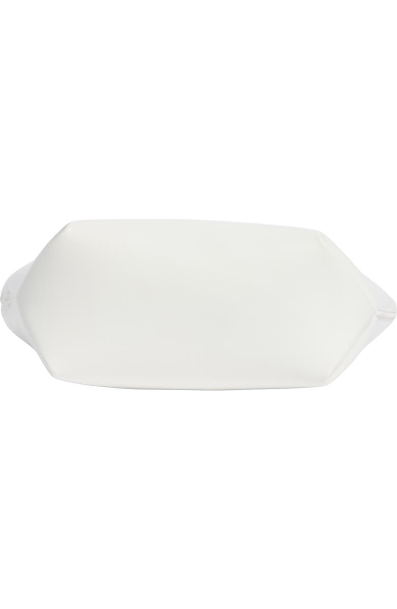 Madden Girl Faux Leather Mini Shopper Tote, Alternate, color, White