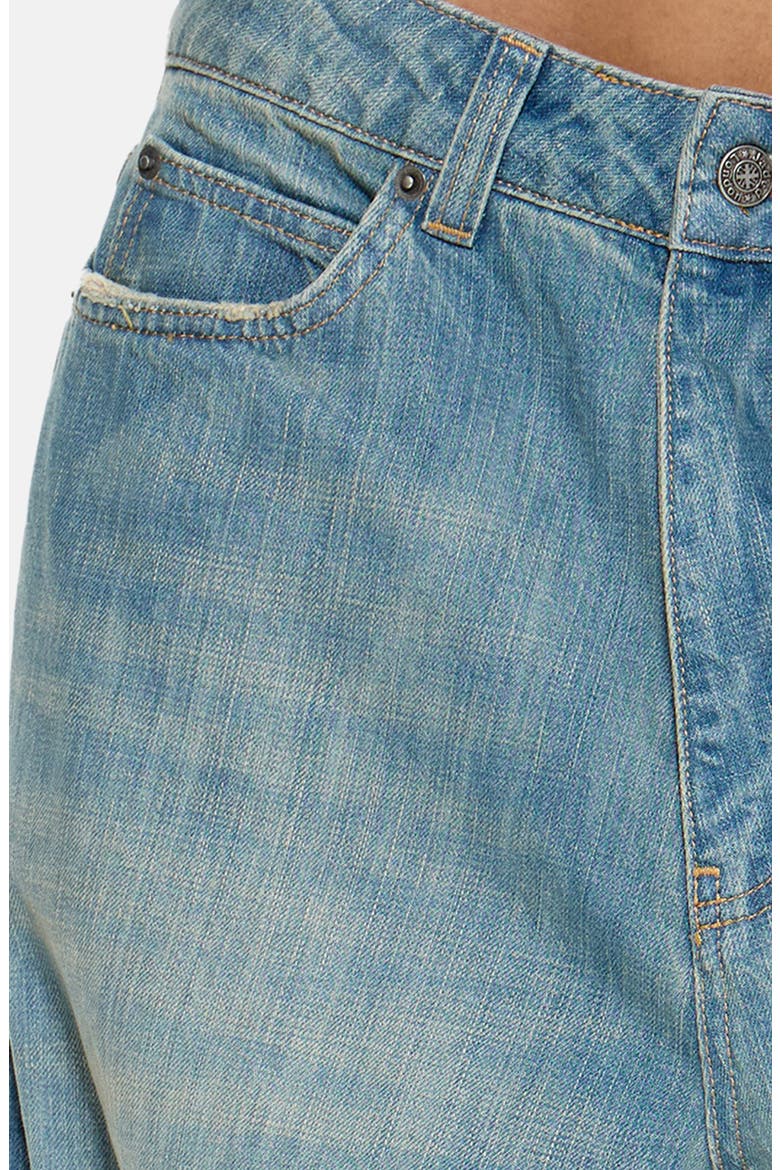 Light Wash Slub Colossus Jeans, Alternate, color, DENIM
