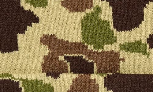 Carhartt Work In Progress Camo Duck Beanie In Green