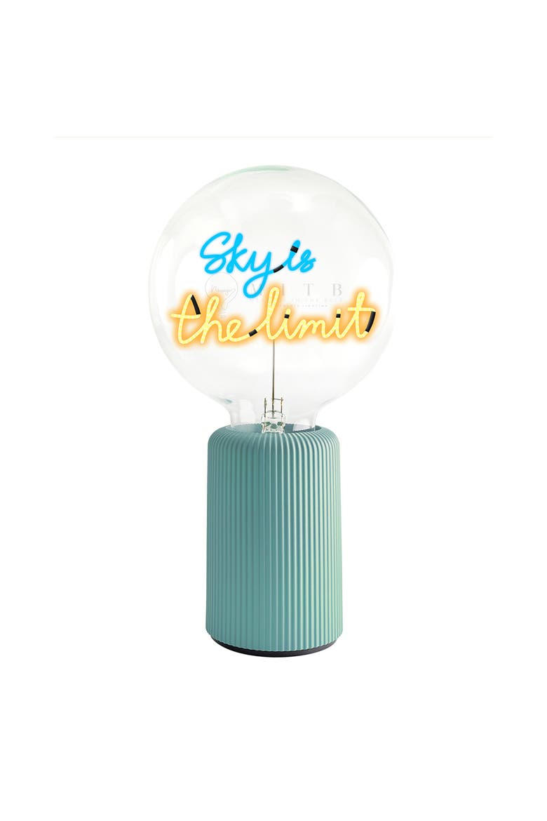 Sky Is The Limit Portable Table Lamp, Main, color, Blue