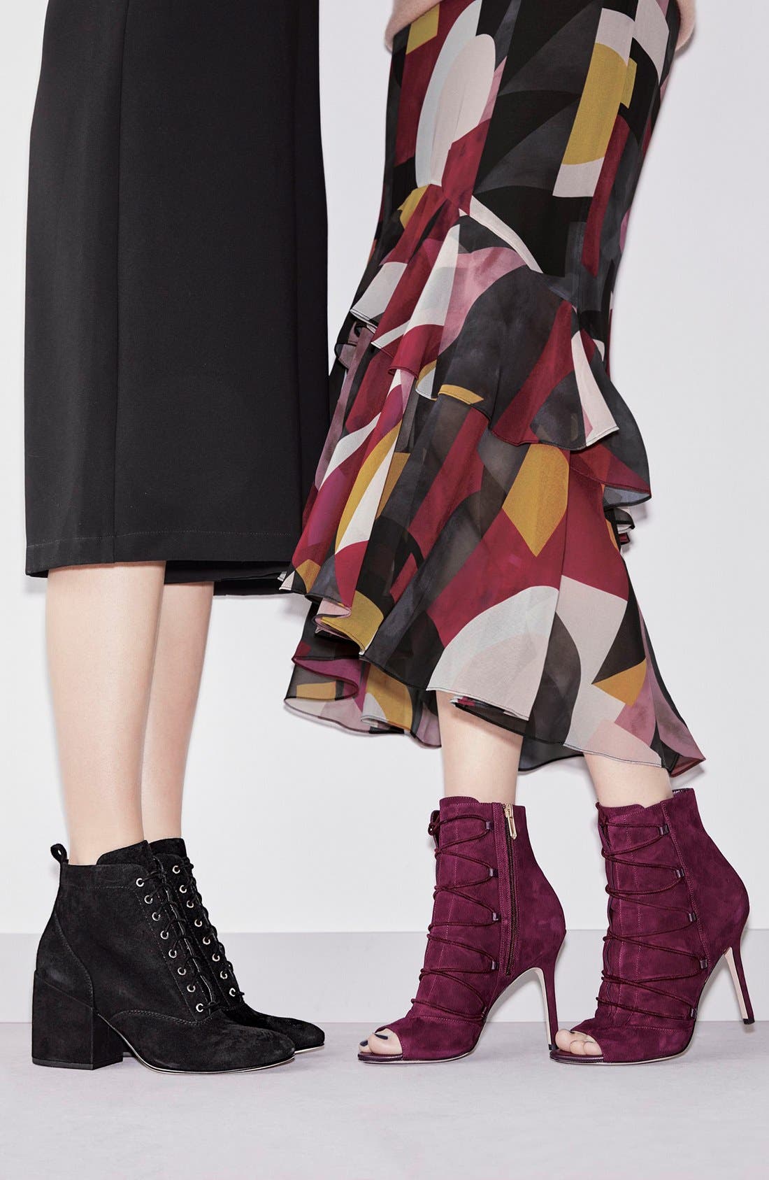 Sam Edelman 'Asher' Open Toe Bootie, Alternate, color, 