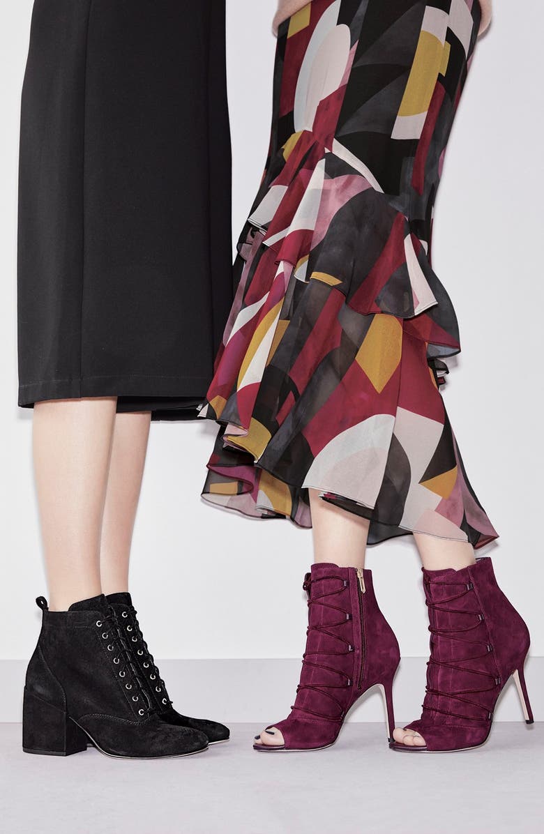 Sam Edelman 'Asher' Open Toe Bootie, Alternate, color,