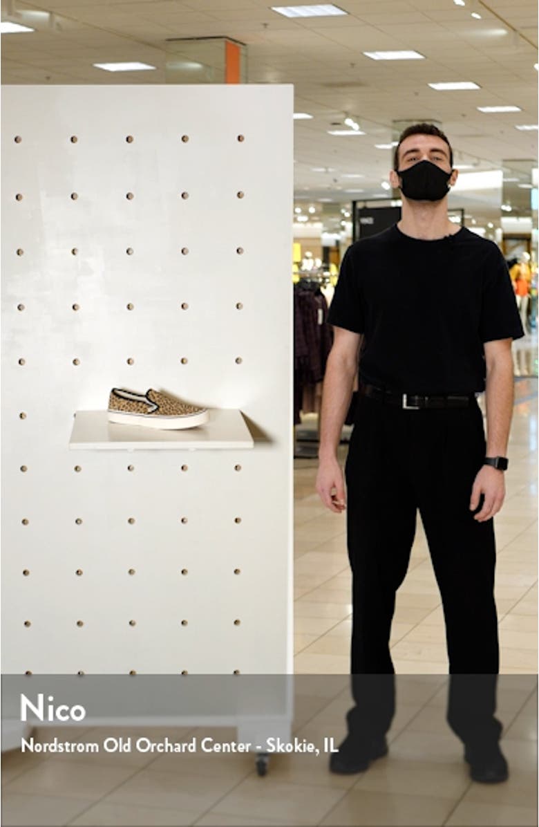 Leopard Print Slip-On Convertible Sneaker, sales video thumbnail
