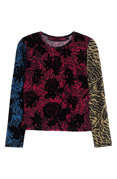 Totally Tiger Flocked Mesh T-Shirt