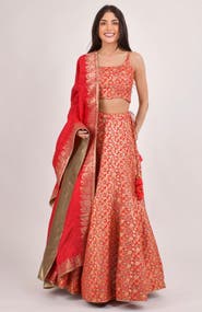 RAAS Flanna Banarasi Jacquard Lehenga Choli Set
