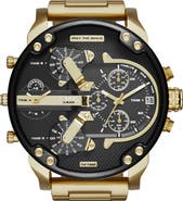 DIESEL® Mr. Daddy 2.0 Chronograph Bracelet Watch, 57mm