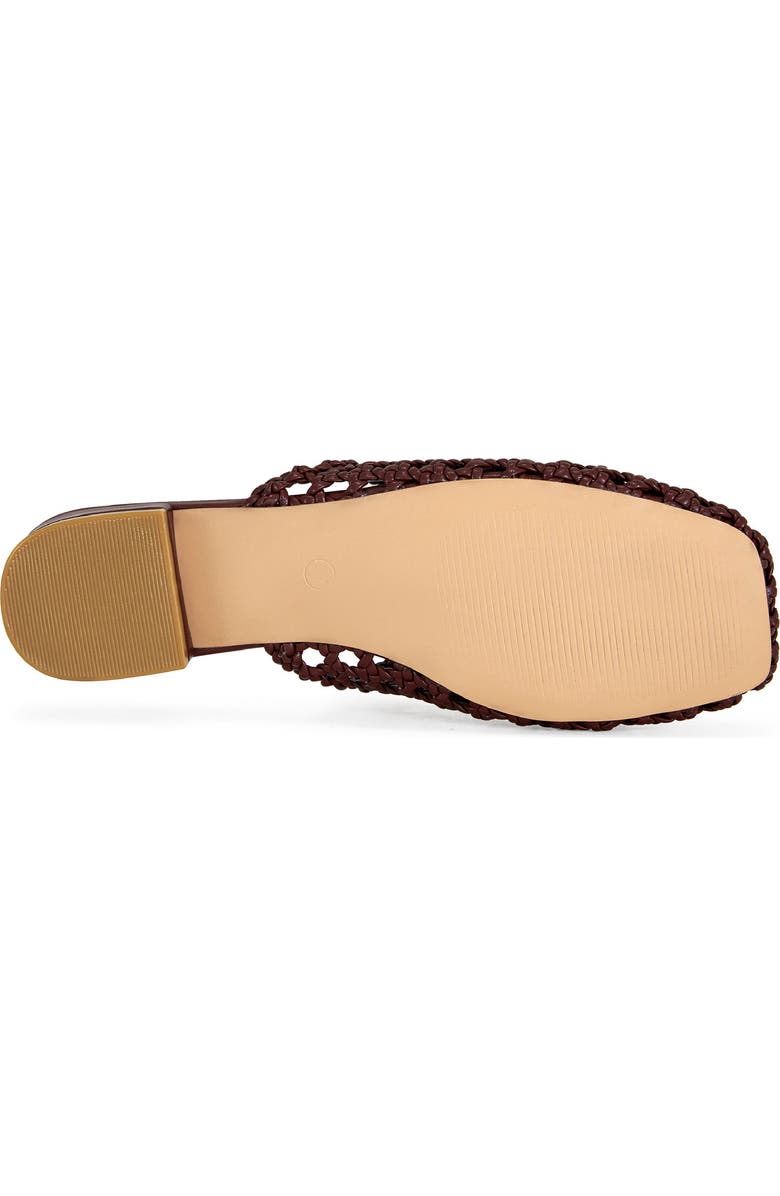 AZALEA WANG Kismet Mule, Alternate, color, Burgundy