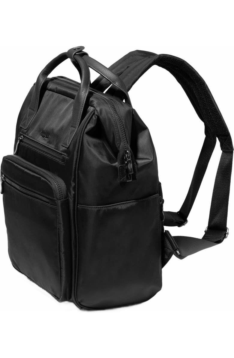 BAGGALLINI Chelsea Laptop Backpack, Alternate, color, Black Twill