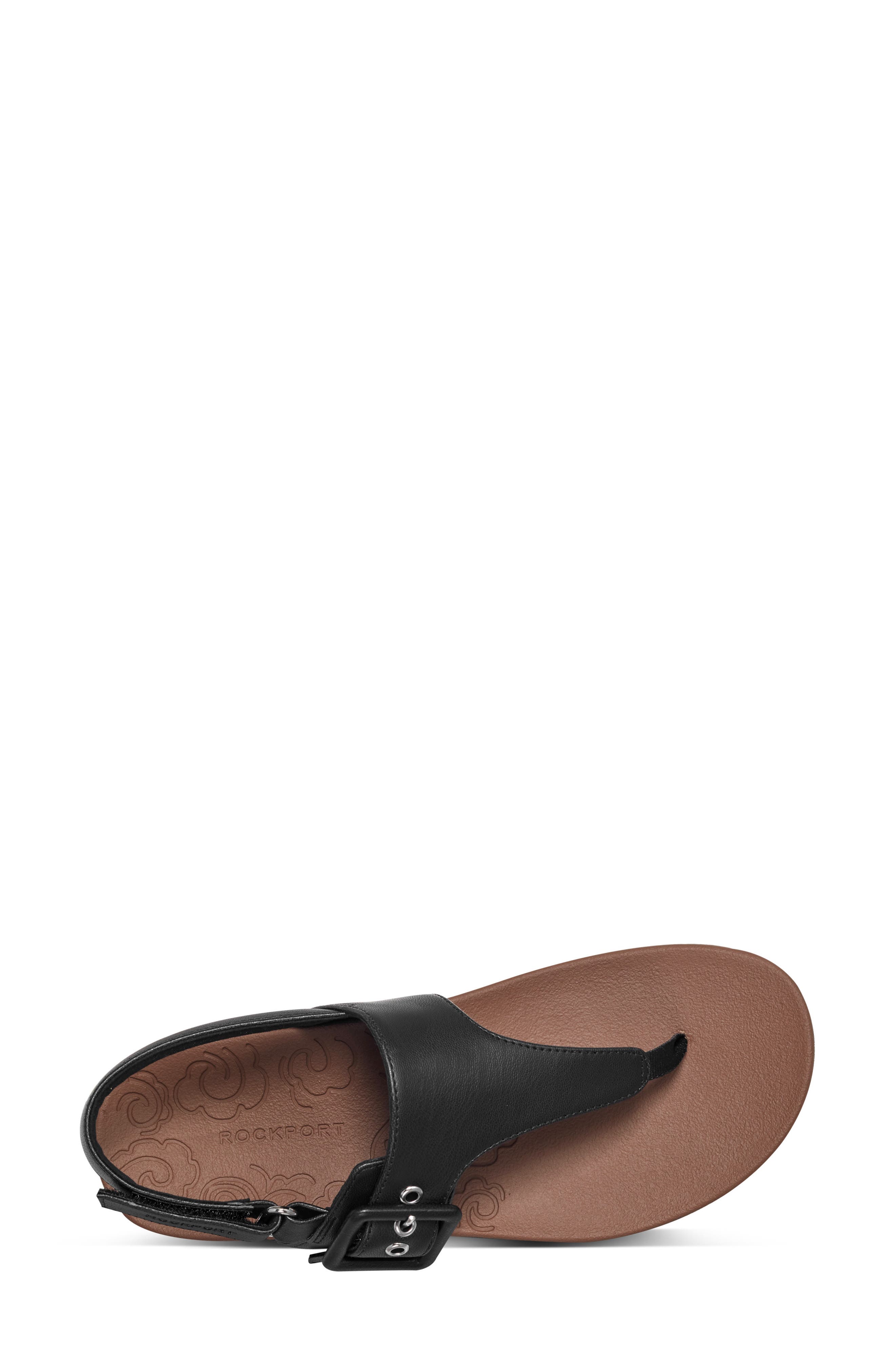 Rockport Rora Slingback Sandal, Alternate, color, Black