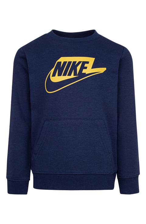 Kids' Sportwear Club Futura French Terry Sweatshirt (Little Kid)