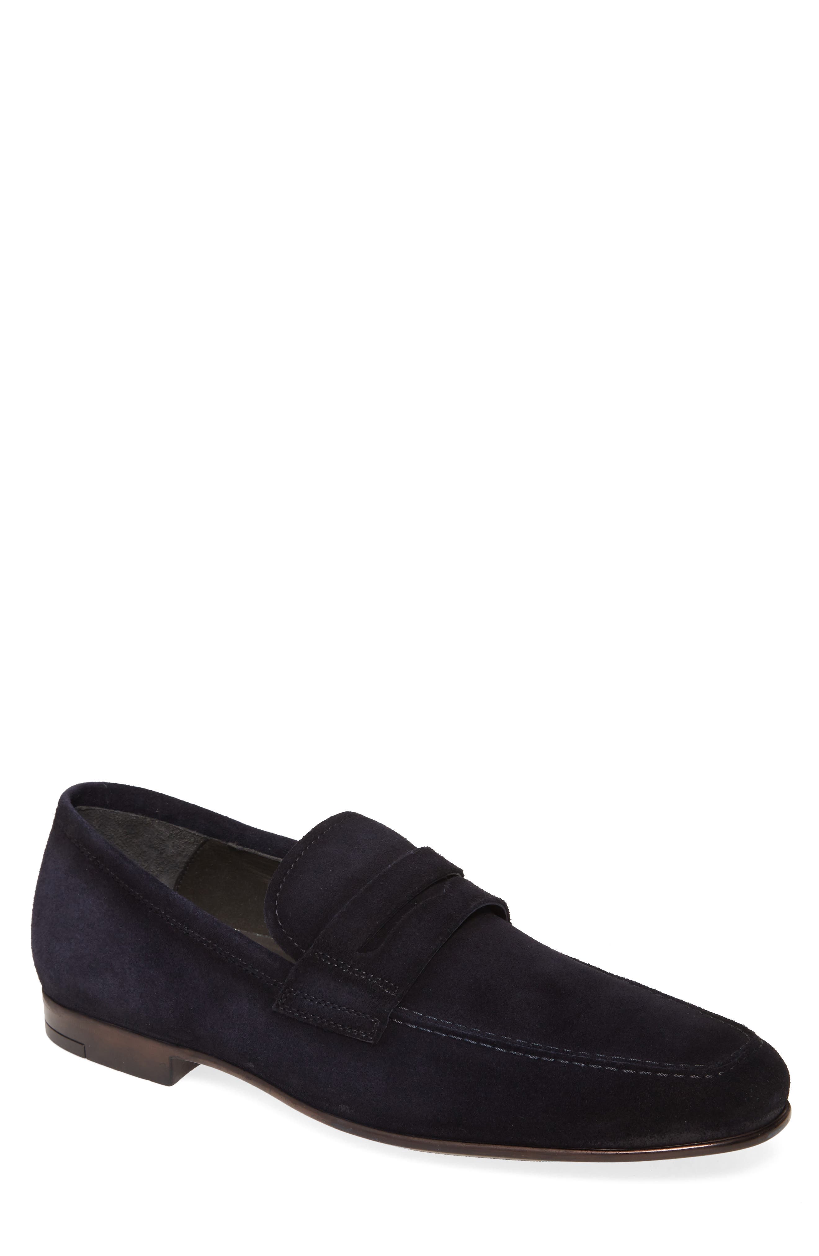 Corbin Penny Loafer, Main, color, BLUE