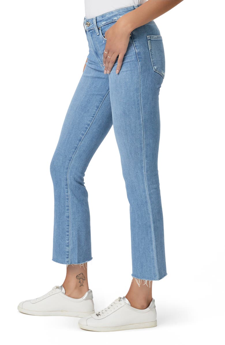 PAIGE Crop Flare Jeans, Alternate, color, 