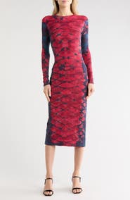 Young, Fabulous & Broke Dax Long Sleeve Midi Dress