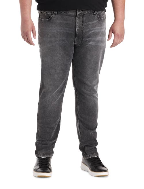 True Nation By Dxl Big & Tall Slim Fit Weekend Jeans In Gray