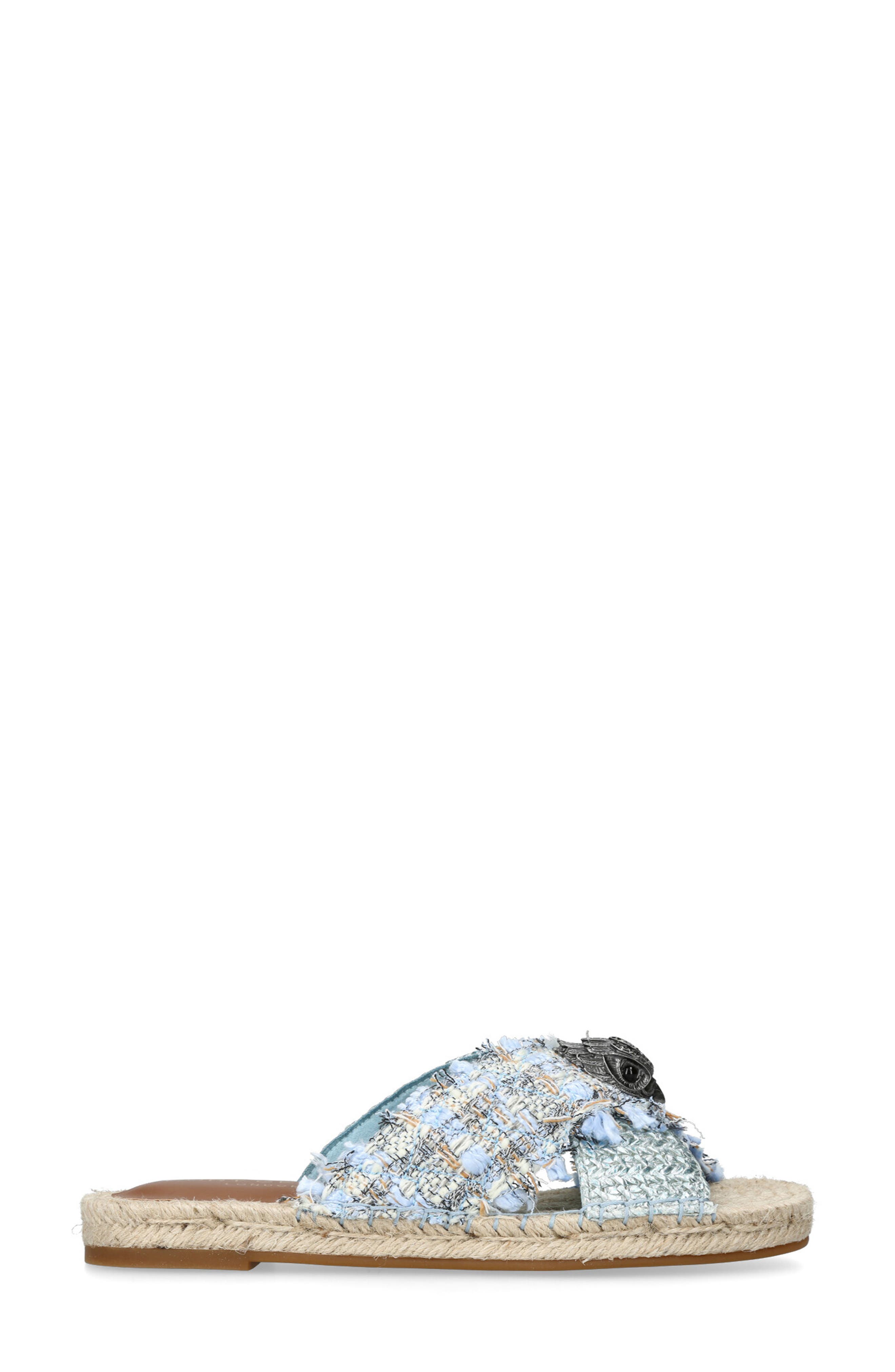 Kurt Geiger London Kensington Espadrille Slide Sandal, Alternate, color, 
