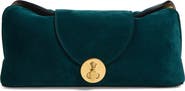 Versace Medusa Suede Clutch