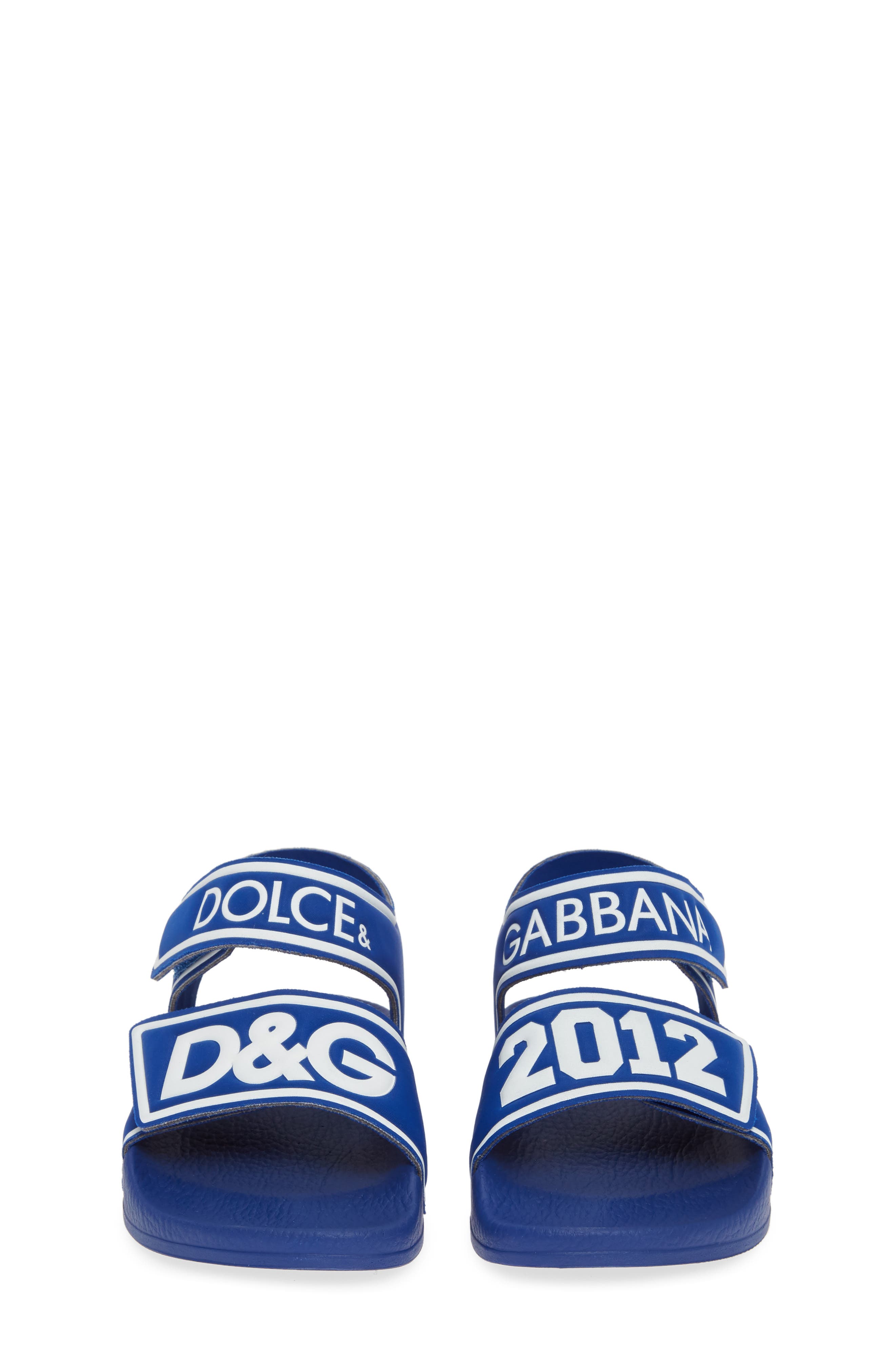 Dolce&Gabbana Jelly Fisherman Sandal, Alternate, color, 