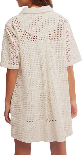 Remino Eyelet Minidress